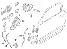  ТЯГА LR025544 LAND ROVER