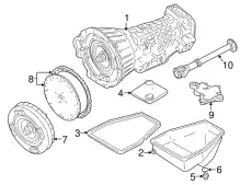 Кольцо пробки поддона АКПП STC1060 LAND ROVER