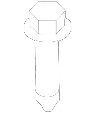 БОЛТ LR024744 LAND ROVER