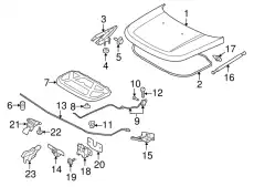LR013914 КРОНШТЕЙН LAND ROVER