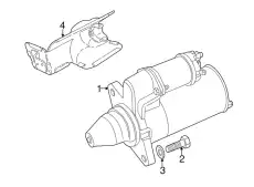  БОЛТ КРЕПЛЕНИЯ СТАРТЕРАSCREW SS506121L LAND ROVER