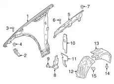  БОЛТ LR027624 LAND ROVER