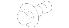 RYP501080 Болт 12 X 25 LA/LS LAND ROVER