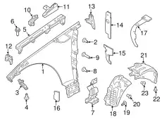  ВИНТ RRS 14- AYP500110 LAND ROVER