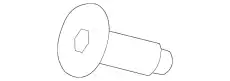 Винт M8 X 25MM LG/LW LR042467 LAND ROVER