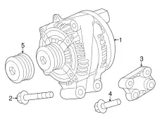  БОЛТ С ШЕСТИГРАННОЙ ГОЛОВКОЙ FB110086 LAND ROVER