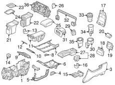 ЗАЖИМ FYC500120 LAND ROVER