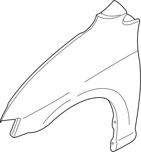 Крыло MAZDA LC6252111D