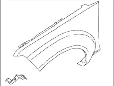 Крыло NISSAN 63101ZL15A