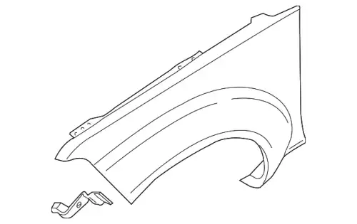 Крыло NISSAN 63100ZL15A