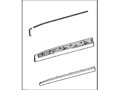 МОЛДИНГ 7507260110C1 TOYOTA / LEXUS