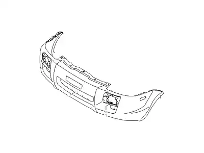 бампер / cover-fr bumper 865112E010 MOBIS