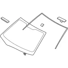 ветровое стекло / glass assy-windshield 861102H040 MOBIS