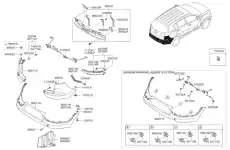 Катафот (световозвращатель) HYUNDAI / KIA 924053W210