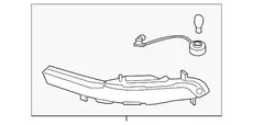 Катафот (световозвращатель) HYUNDAI / KIA 924063W210