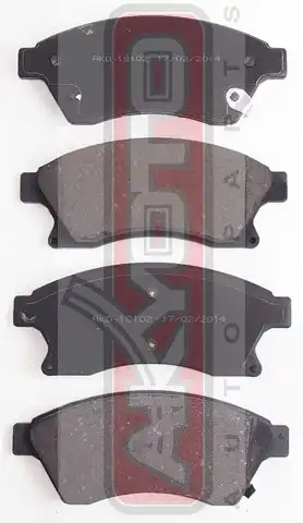 Тормозные колодки дисковые AKYOTO AKD18102