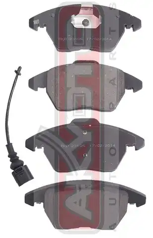 Тормозные колодки дисковые AKYOTO AKD23105
