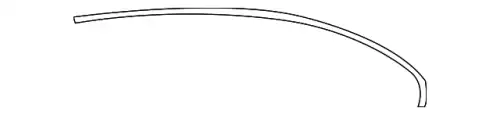 ZIERLEISTE 1K5839644A VAG