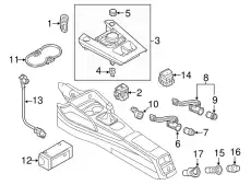 ПРИКУРИВАТЕЛЬ 1J0919307 VAG