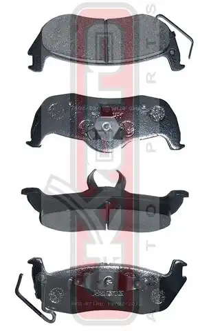 Тормозные колодки дисковые AKYOTO AKD871AB