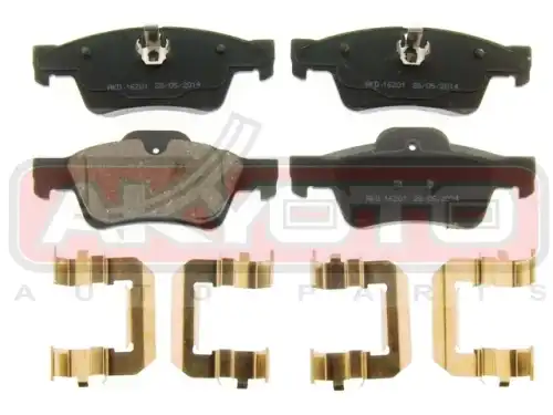 Тормозные колодки дисковые AKYOTO AKD16201