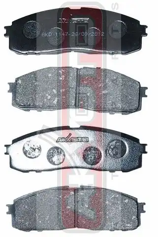 Тормозные колодки дисковые AKYOTO AKD1147