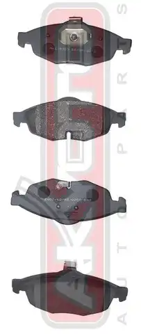 Тормозные колодки дисковые AKYOTO AKD0320