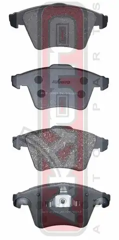 Тормозные колодки дисковые AKYOTO AKD0353