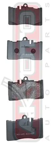 Тормозные колодки дисковые AKYOTO AKD1455