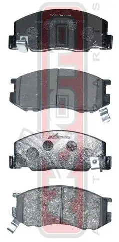 Тормозные колодки дисковые AKYOTO AKD1198