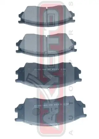 Тормозные колодки дисковые AKYOTO AKD5334