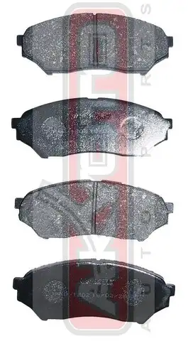 Тормозные колодки дисковые AKYOTO AKD1202
