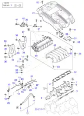 Прокладка коллектора KIA 29215-35500