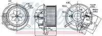 Вентилятор отопителя NISSENS 87072