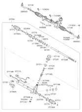 Рулевая рейка KIA 577101D010