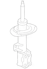 H STRUT ASSY-FR,RH 546612M650 HYUNDAI
