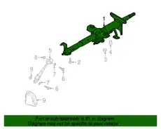 C/SHAFT ASSY 563102D100 HYUNDAI