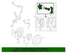 FRT CALIPER KIT(RH) 581902CA01 HYUNDAI