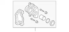 FRT CALIPER KIT(RH) 581902MA00 HYUNDAI