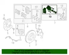 FRT CALIPER KIT(RH) 581902MA00 HYUNDAI