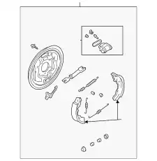 RR D/BRAKE ASSY(RH).FC(C 5836017000 HYUNDAI