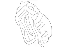 BRAKE ASSY - FRONT, LH 581104D500 HYUNDAI