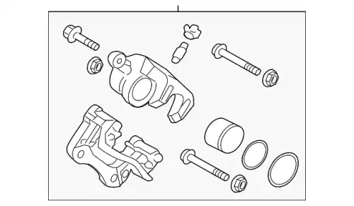 Тормозной суппорт 583112TA60 HYUNDAI