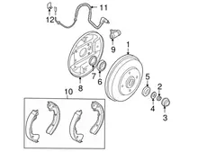 ABS SENSOR 0K31L4372YE HYUNDAI