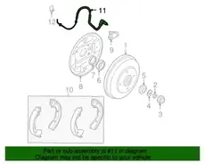ABS SENSOR 0K31L4372YE HYUNDAI