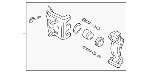 hyundai 5813026000 тормозной суппорт MOBIS