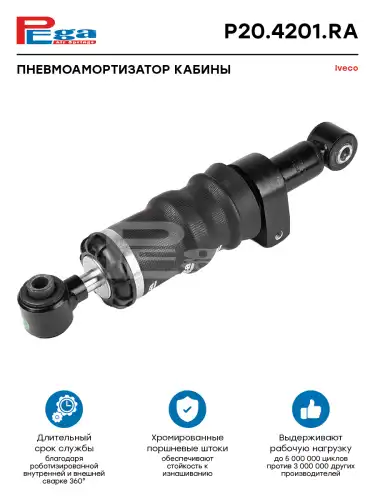 Амортизатор кабины PEGA P204201RA