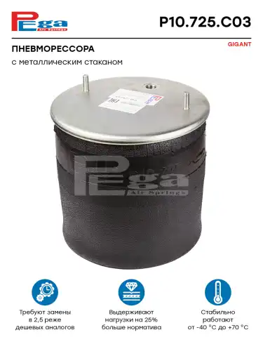 Пневмоподушка PEGA P10725C03