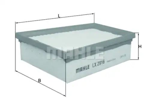 Салонный фильтр MAHLE LX 2916