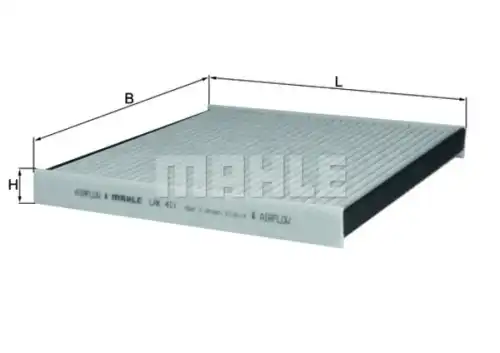 Салонный фильтр MAHLE LAK411